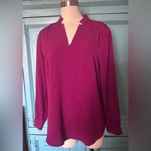 Chico’s Elegant Purple Blouse